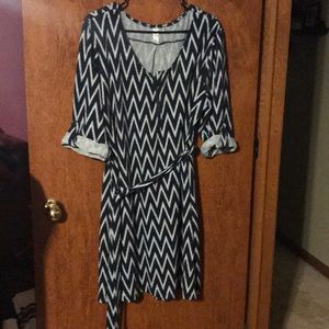 3/4 Sleeve zippered Dress